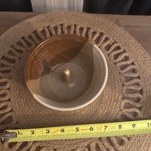 Teague Frogtown Pottery apple baker